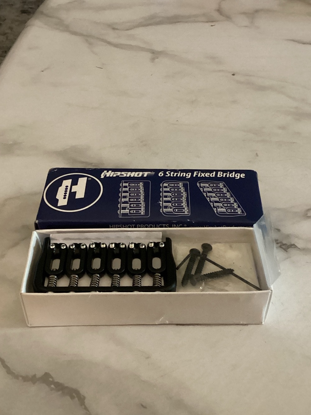 6-String Fixed Bridge - Black